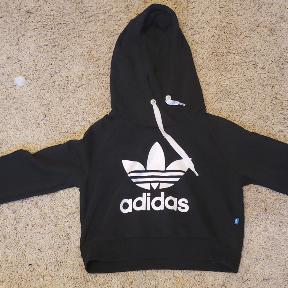 Adidas cropped hoodie